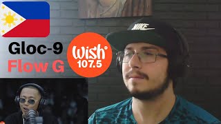 Italian guy reacts to Gloc9 ft Flow G  Halik LIVE on Wish 1075 Bus  REACTION PINOY RAP [upl. by Meeker30]