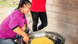 Amerindian Women Making Farine [upl. by Desberg]