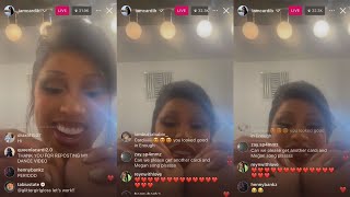 Cardi B Was Really TOPLESS On Live😂😂😂🤦‍♂️🤦‍♂️🤦‍♂️ [upl. by Happy596]