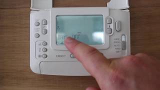 ANSWERED How to Programme the Honeywell CM907 Thermostatic Control Unit [upl. by Odrahcir]