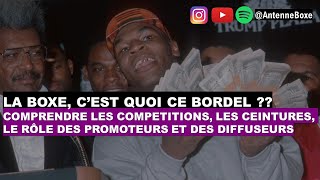 Tout comprendre sur la boxe  compétitions ceintures catégories promoteurs diffuseurs [upl. by Oiled]