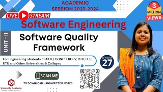 SE27 Software Quality Framework  Software Quality Assurance Activities  SQA Framework Activities [upl. by Kata400]