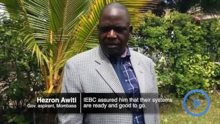 Mombasa Gov aspirant Hezron Awiti calls on IEBC to relocate offices [upl. by Coke]