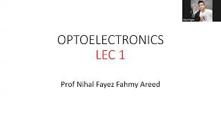 Lec 1 Introduction to optoelectronics [upl. by Nnail]