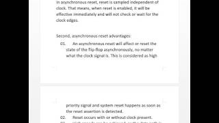 Verilog Tutorial 18 Asynchronous Reset [upl. by Jermayne]