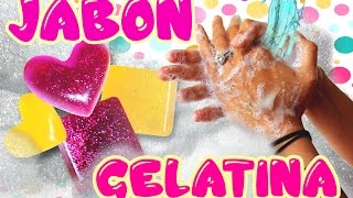 TIENES QUE PROBAR ESTOS JABÓNES DE GELATINA  DIY [upl. by Libbna658]