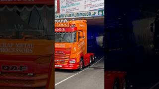 Truckstar Festival Tunnel of Fame Daf Scania lkw trucking daf scania truckdriver trucker [upl. by Leugar]