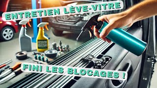 🔧 COMMENT RESTAURER LES GLISSIÈRES DE LÈVEVITRES ✅ POUR UN FONCTIONNEMENT SILENCIEUX ET FLUIDE 😊 [upl. by Creigh922]