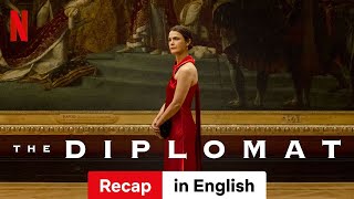 The Diplomat Season 1 Recap  Trailer in English  Netflix [upl. by Marcelo365]