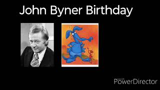 John Byner Birthday [upl. by Dadivitan287]