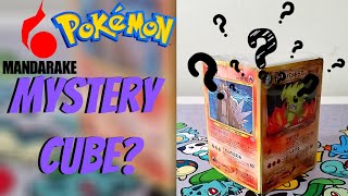 MANDARAKE JAPANESE POKEMON MYSTERY CUBE OPENING [upl. by Mallina22]