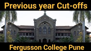 Fergusson College Previous year Cutoff  FC Pune [upl. by Koblas830]