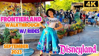 Frontierland in Disneyland  Full Walkthrough with Ride POVs and Mirabel Meet and Greet [upl. by Crespo]