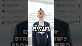 Tip 3 of 12  CliftonStrengths Tips You NEED to Hear From A Certified Coach [upl. by Hooper934]