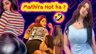 Mathira Hot 🔥ha Mathira sexy  roast video [upl. by Jobey]