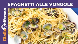 SPAGHETTI ALLE VONGOLE pronti in 20 minuti [upl. by Conall]