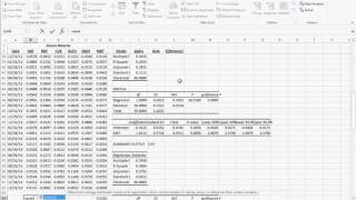 Single Index Model Example [upl. by Rodi]