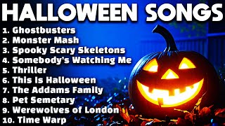 Top Halloween Songs of All Time 🎃 Best Halloween Music Playlist [upl. by Ybor]