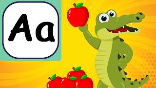 Phonics Song  Phonics Song with two words  ABc song  preschool aforapple phonics alphabet [upl. by Soneson]