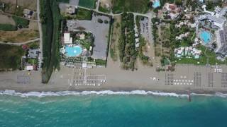 Rethymno Beach from up [upl. by Melamie]