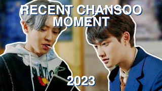 chansoo recent moments 2023 [upl. by Edwine]