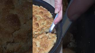 La recette du crumble aux pommes 🍏 flux shorts patisserie recette food faitmaison crumble [upl. by Emelun]