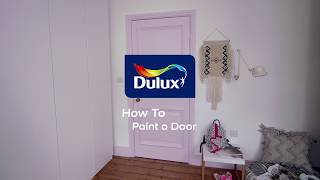 How To Paint A Door Like A Pro with Dr Dulux [upl. by Urbanus928]