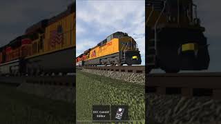 Union Pacific heads from Baton Rouge port Allen to Livonia [upl. by Ahsikit]