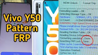 Vivo Y50 1935 frpPattern unlock one click by umt [upl. by Hannasus]