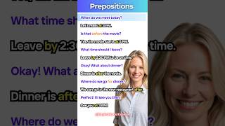 Are You Using Time Prepositions Correctly in Conversations [upl. by Walley]