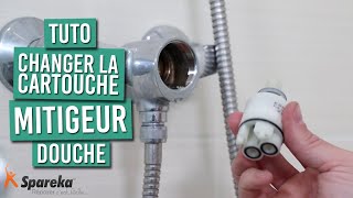 Comment changer la cartouche de votre mitigeur de douche [upl. by Azila213]