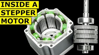 Stepper Motor  Whats inside [upl. by Lacefield738]