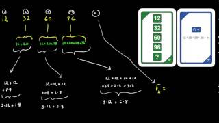 00028 getSmart Tallmønstre og figurtall  Finne eksplisitt formel uten geometriske figurer [upl. by Aronel]