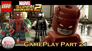 LEGO Marvel Super Heroes 2 Gameplay  Defeat Kingpin  Part 21 [upl. by Griselda]