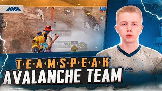 TEAMSPEAK AVALANCHE TEAM  16 kills  PUBG MOBILE  iPhone 14 Pro [upl. by Eizzil975]