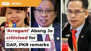 ‘Arrogant’ Abang Jo slammed for saying DAP PKR don’t exist in S’wak [upl. by Jonina]