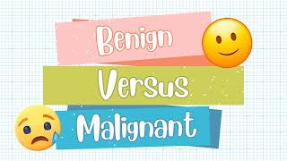 Differences Between Benign and Malignant Tumors  Neoplasia  MBBS Important Questions and Answers [upl. by Maxantia]