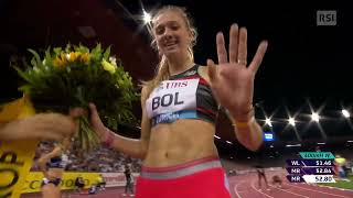 Lea Sprunger saluta la Diamond League con un ottavo rango nei 400m hs  Femke Bol [upl. by Ashly]