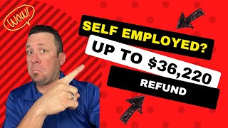 Self Employed Tax Credit Review  Up to 36220 refund [upl. by Anaiuq728]