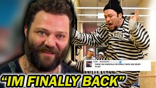 Bam Margera Officially REHIRED For Jackass 4 After Win In Court [upl. by Ajnat]