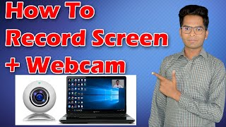 How to Record Your Computer Screen and Webcam  2023 HindiUrdu [upl. by Ellmyer]