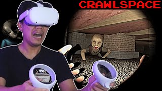 The SCARIEST VR GAME EVER CrawlSpace [upl. by Stannwood579]