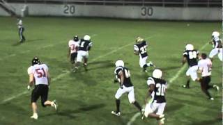 Charleroi vs Monessen 2011 ALUMNI GAME 3RD QTR [upl. by Ecinrev]