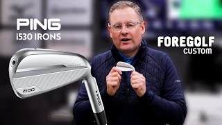 New for 2024 Ping Irons i530 Review  Fitters Insights pinggolf [upl. by Nylrem593]