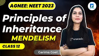 Mendelism  Principles of Inheritance  Class 12  NEET 2023  Biology  Garima Goel [upl. by Aekahs768]