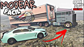 COMO PONER LLANTAS F1 EN GTA 5 ONLINE  MODEAR CENTRO DE OPERACIONES MÓVILES FACIL Y RAPIDO TRUCOGTA [upl. by Latimore295]