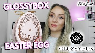 GLOSSYBOX EASTER EGG 2022 UNBOXING  MISS BOUX [upl. by Nelad]