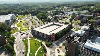 UConn Storrs Before Fall Semester  Quick Drone Tour August 2023 [upl. by Tallulah203]