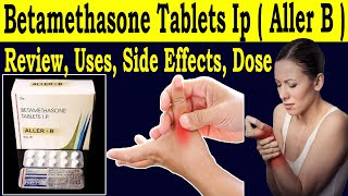 Betamethasone tablets ip 05 mg uses in hindi  Review Aller B ip 05 tablets  Uses Side Effects [upl. by Nitnelav931]