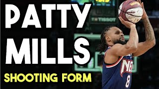 Patty Mills Basketball Shooting Form [upl. by Alyal]